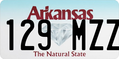 AR license plate 129MZZ