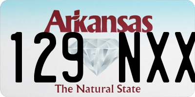 AR license plate 129NXX