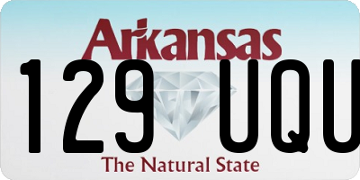 AR license plate 129UQU