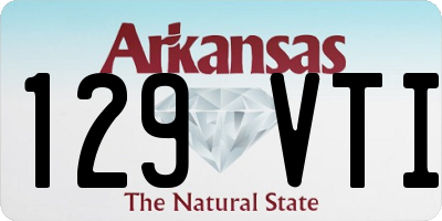 AR license plate 129VTI