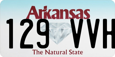 AR license plate 129VVH