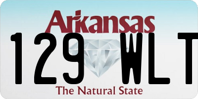 AR license plate 129WLT