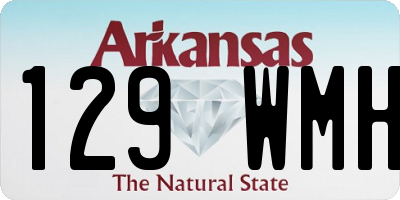 AR license plate 129WMH