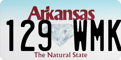 AR license plate 129WMK