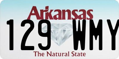 AR license plate 129WMY