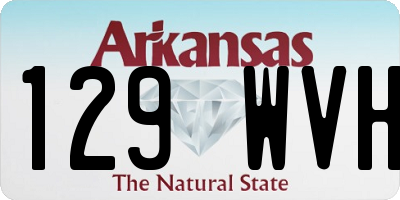 AR license plate 129WVH