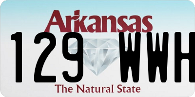 AR license plate 129WWH