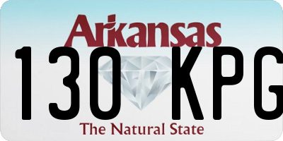 AR license plate 130KPG