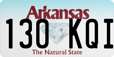 AR license plate 130KQI