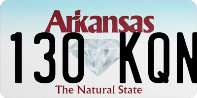 AR license plate 130KQN