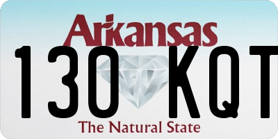 AR license plate 130KQT