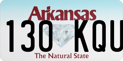 AR license plate 130KQU