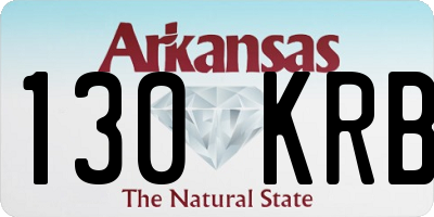 AR license plate 130KRB