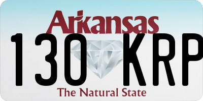 AR license plate 130KRP