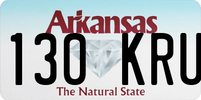 AR license plate 130KRU