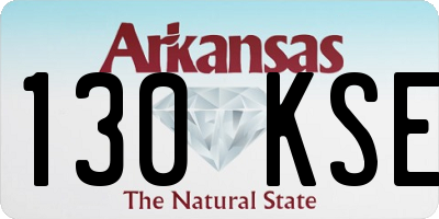 AR license plate 130KSE