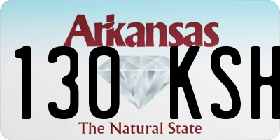 AR license plate 130KSH