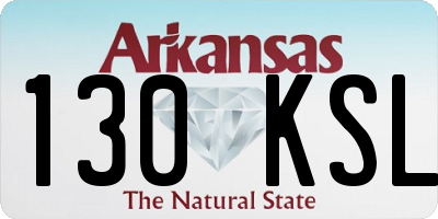 AR license plate 130KSL