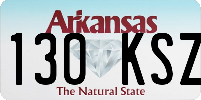 AR license plate 130KSZ