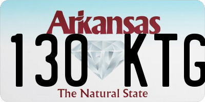AR license plate 130KTG