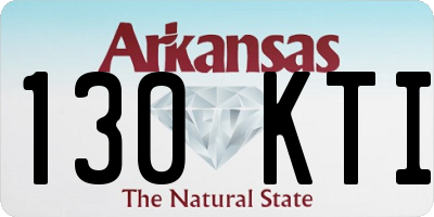 AR license plate 130KTI