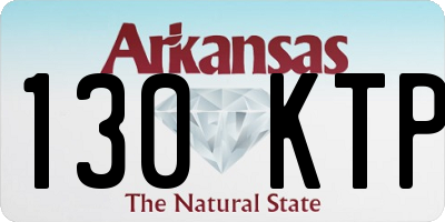 AR license plate 130KTP