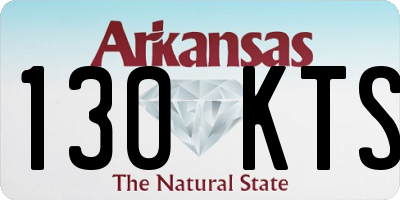 AR license plate 130KTS