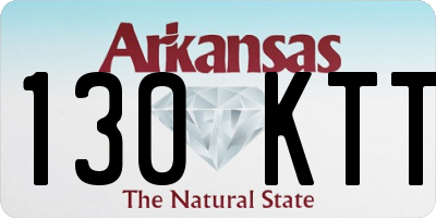 AR license plate 130KTT