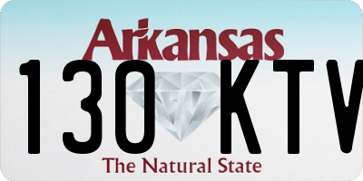 AR license plate 130KTV