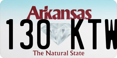 AR license plate 130KTW