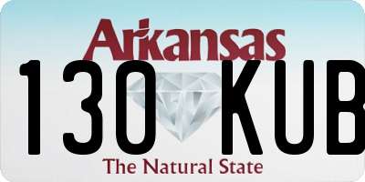 AR license plate 130KUB