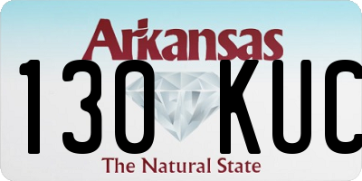 AR license plate 130KUC