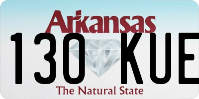 AR license plate 130KUE