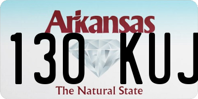 AR license plate 130KUJ