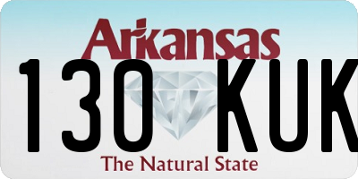 AR license plate 130KUK