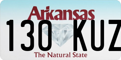 AR license plate 130KUZ