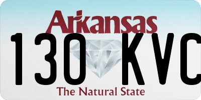 AR license plate 130KVC