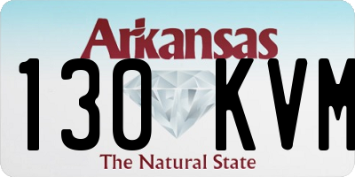 AR license plate 130KVM