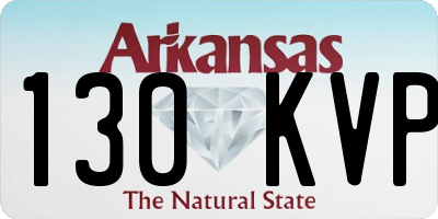 AR license plate 130KVP