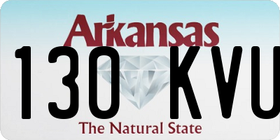 AR license plate 130KVU