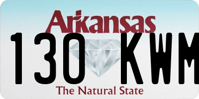 AR license plate 130KWM