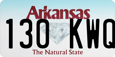 AR license plate 130KWQ