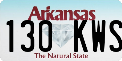 AR license plate 130KWS