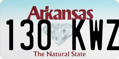 AR license plate 130KWZ