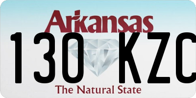 AR license plate 130KZC
