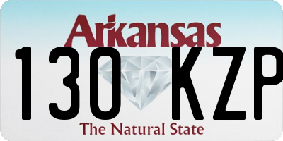 AR license plate 130KZP