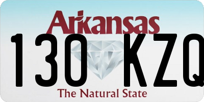 AR license plate 130KZQ