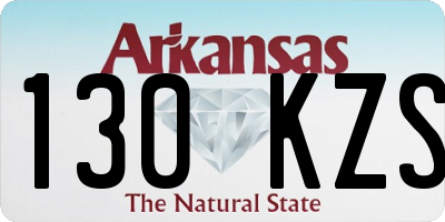 AR license plate 130KZS