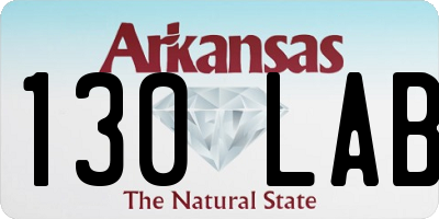 AR license plate 130LAB