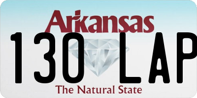 AR license plate 130LAP